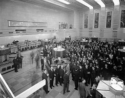 Stock Traders at Toronto Stock Exchange in 1937