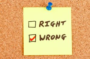 The Right Way To Be Wrong (Trading Psychology) 1 Photo courtesy of ©iStockphoto.com/nigelcarse