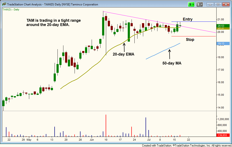 $TAM BREAKOUT ENTRY 