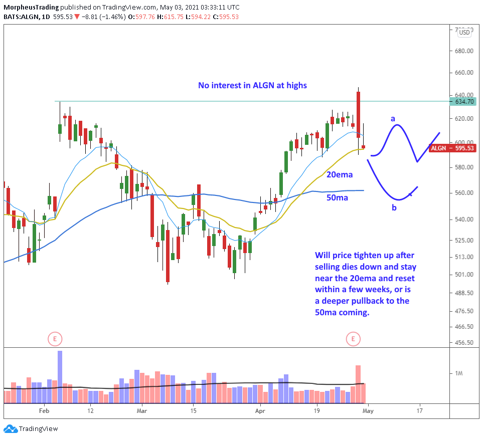 The Wagner Daily - Bullish Momentum: $NET 10 $ALGN daily