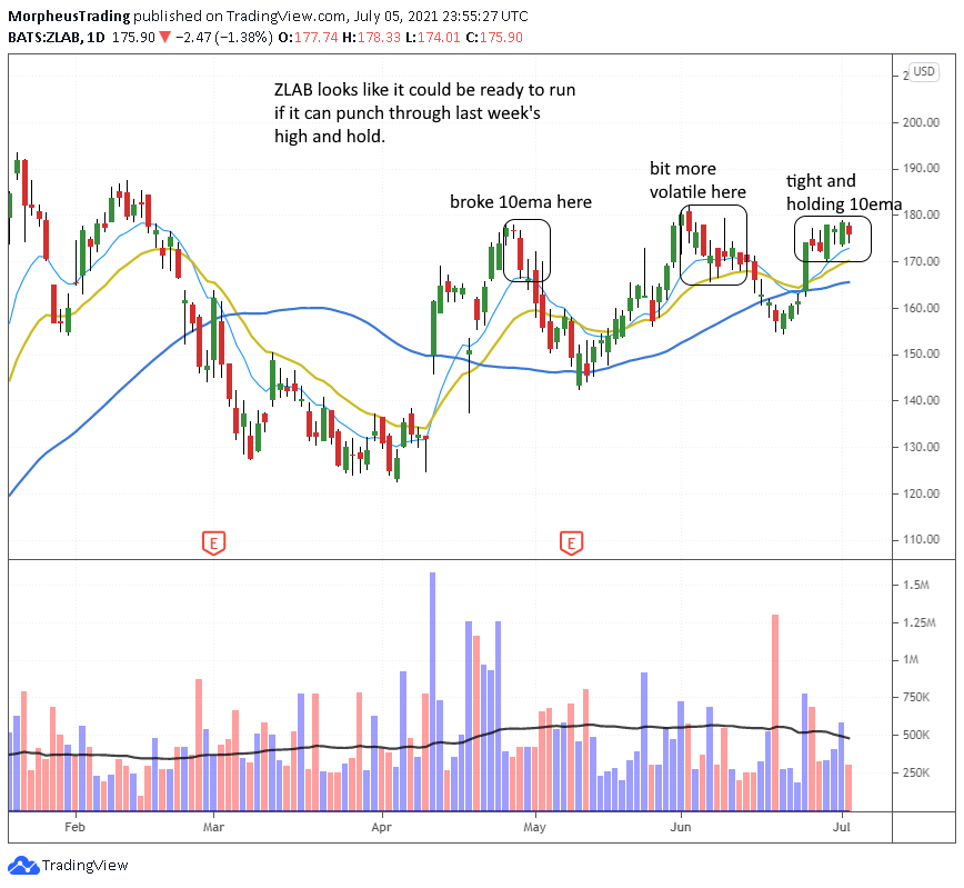 $ZLAB daily