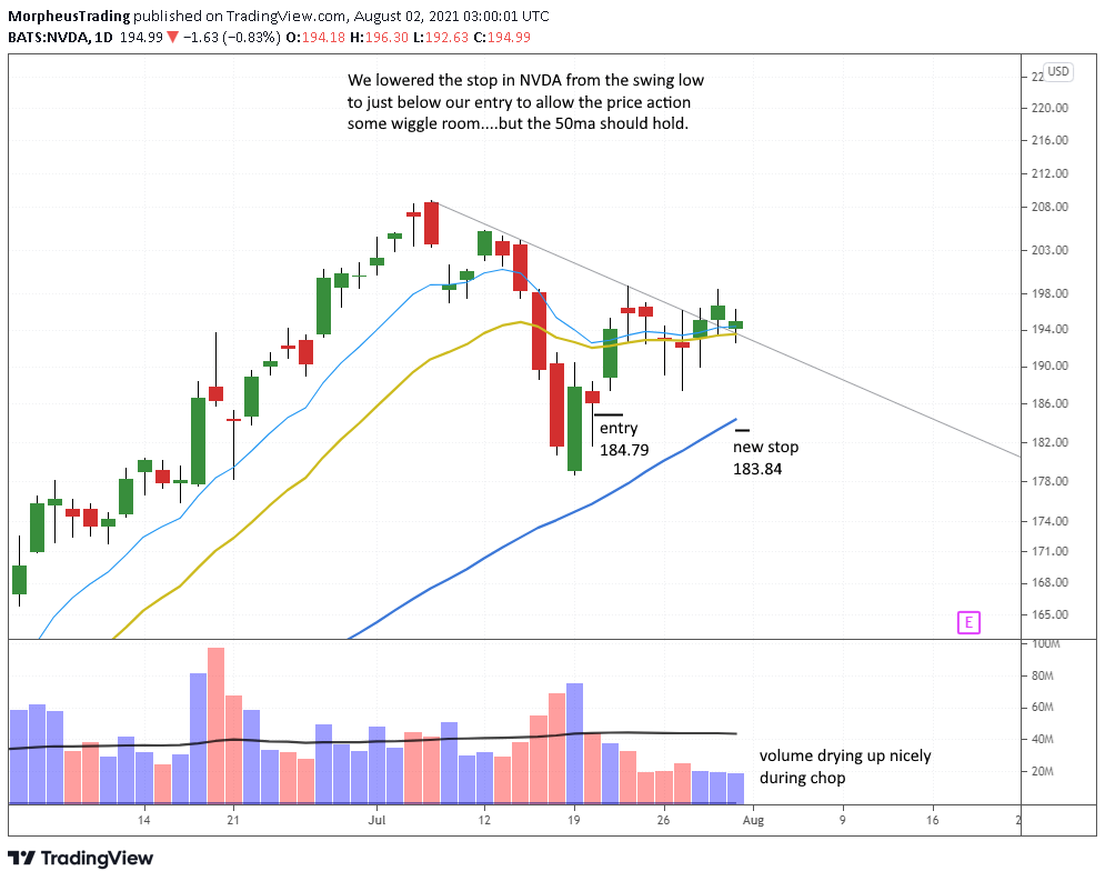 The Wagner Daily - Nasdaq Digests, Volatility Ahead 8 $NVDA daily