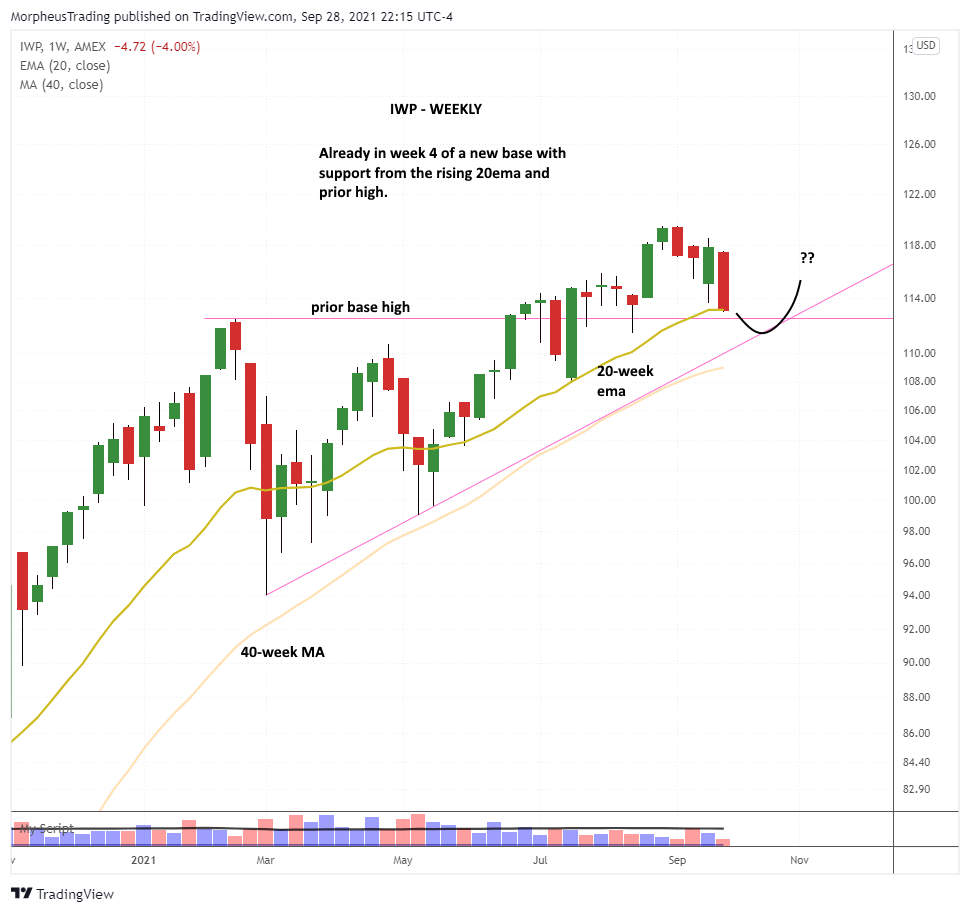 The Wagner Daily - Indices Signal Lower Prices Ahead 7 $IWP weekly