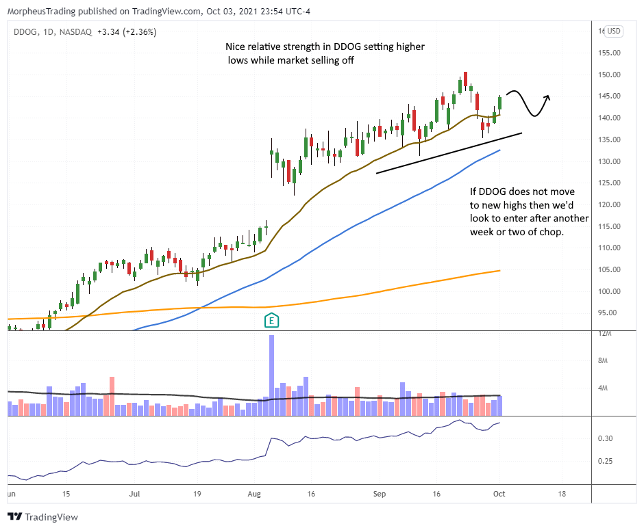 The Wagner Daily - S&P 500, Nasdaq Reversal 7 DDOG daily