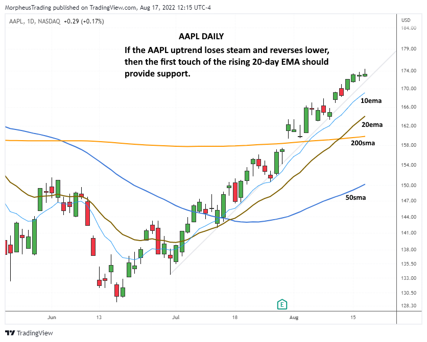 How to Prepare for a Stock Market Pullback Now 7 $AAPL daily chart